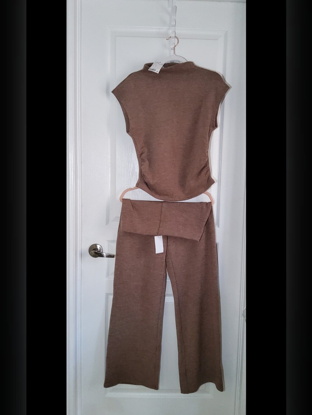 H&M Brown Two‑Piece Lounge Set – NWT – Y2K Inspired